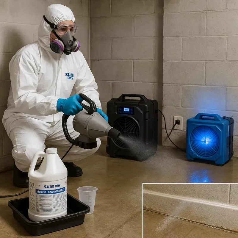 Sanitization and Odor Removal process in Knoxville, IL