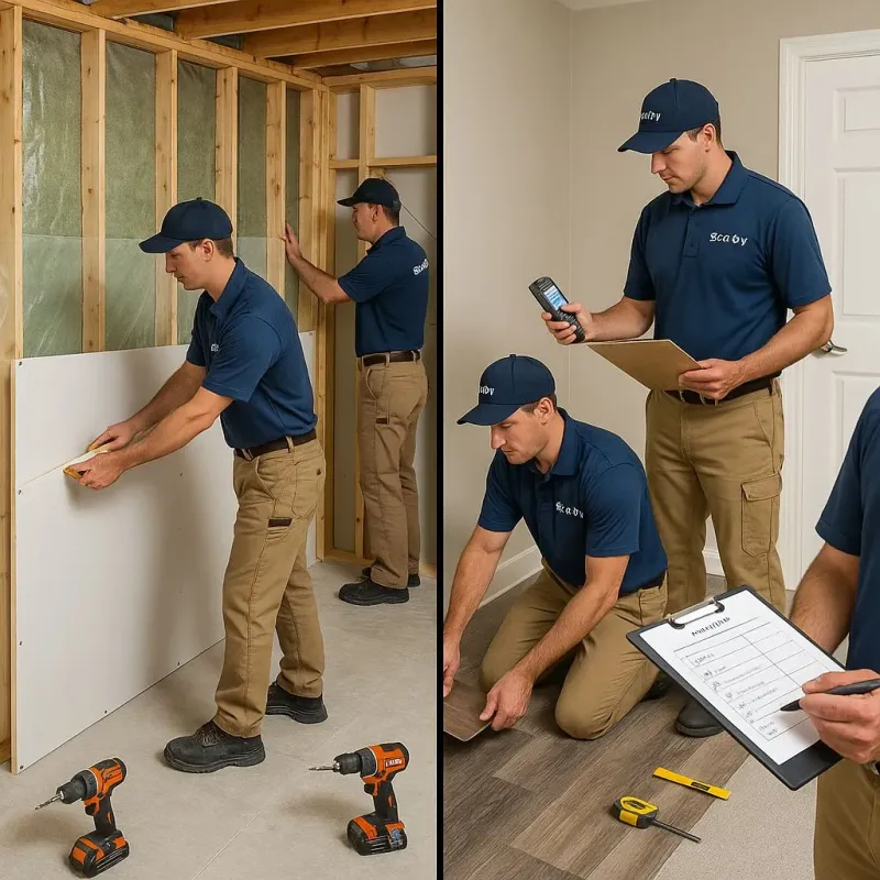 Repairs and Reconstruction process in Knoxville, IL